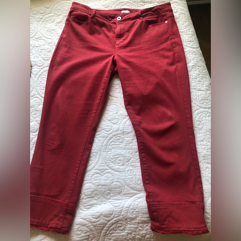 J.Jill Authentic Cropped Jean, Size 14